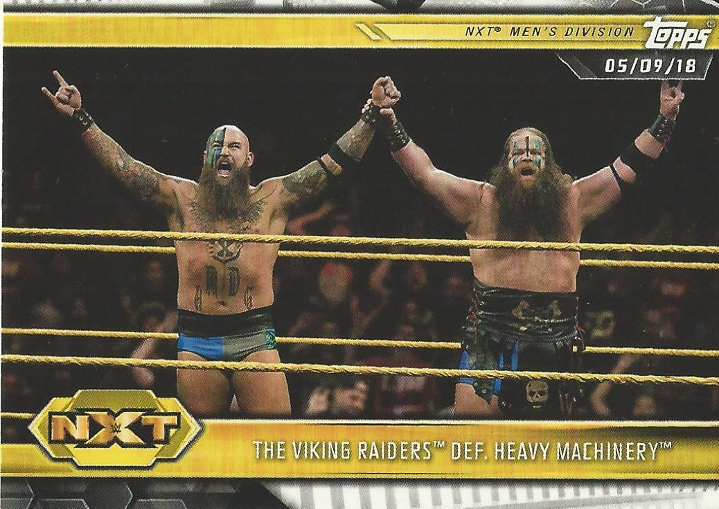 WWE Topps NXT 2019 Viking Raiders #23