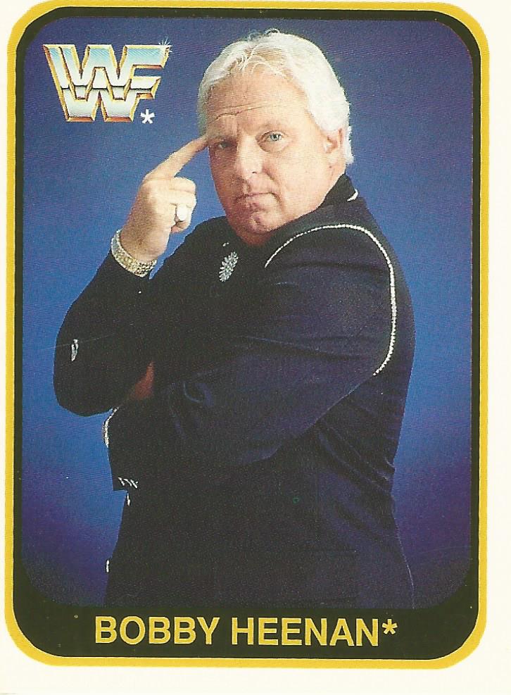 WWF Merlin 1991 Bobby Heenan #123