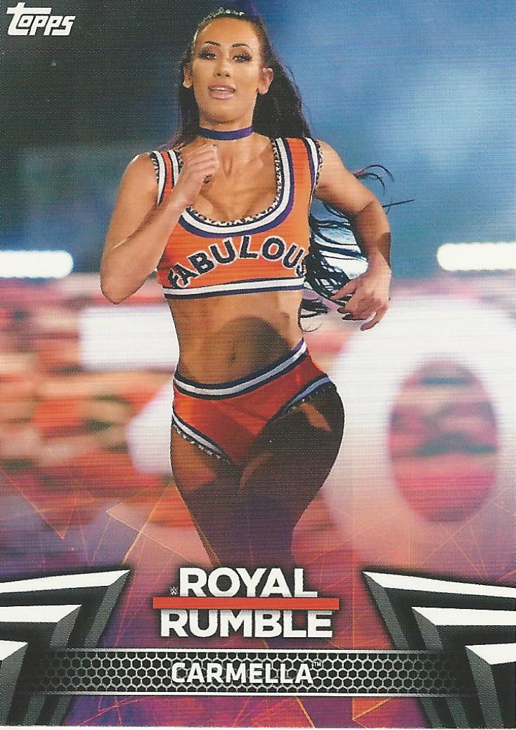 WWE Topps Women Division 2019 Carmella RR23 trading card PW Catalog