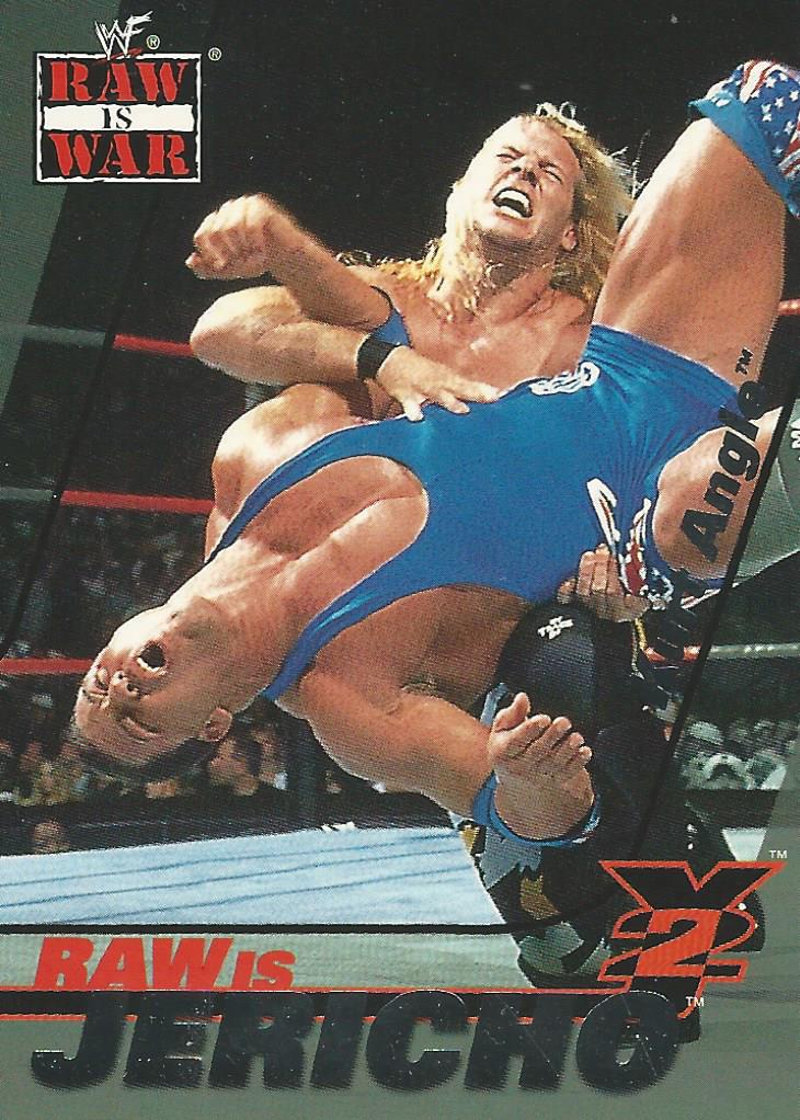 WWF Fleer Raw 2001 Chris Jericho 4 of 15 trading card PW Catalog
