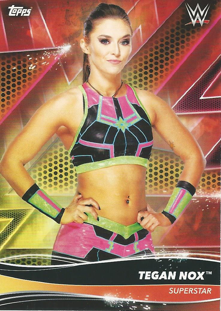 Topps WWE Superstars 2021 Tegan Nox #123