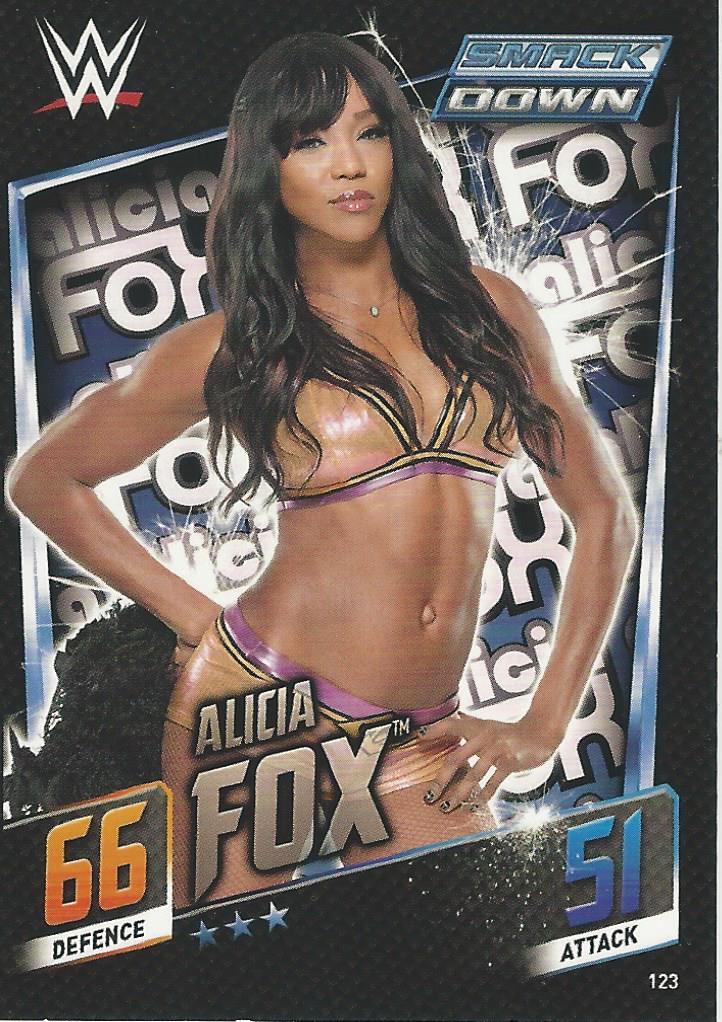 WWE Topps Slam Attax 2015 Then Now Forever Alicia Fox #123