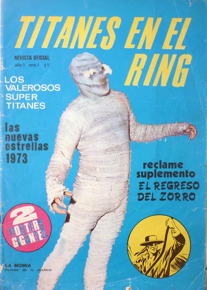 Titanes en el Ring La Momia Magazine PWcatalog