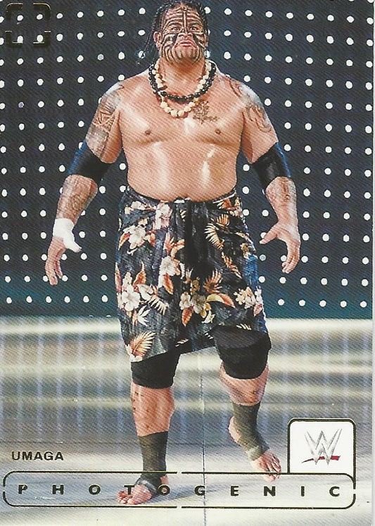 WWE Panini Photogenic 2024 Umaga #124