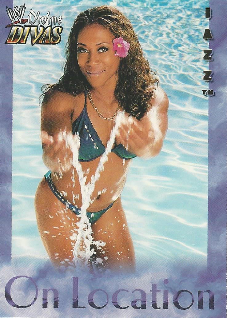 WWE Fleer Divine Divas 2003 Jazz OL 2 of 16 trading card PW Catalog