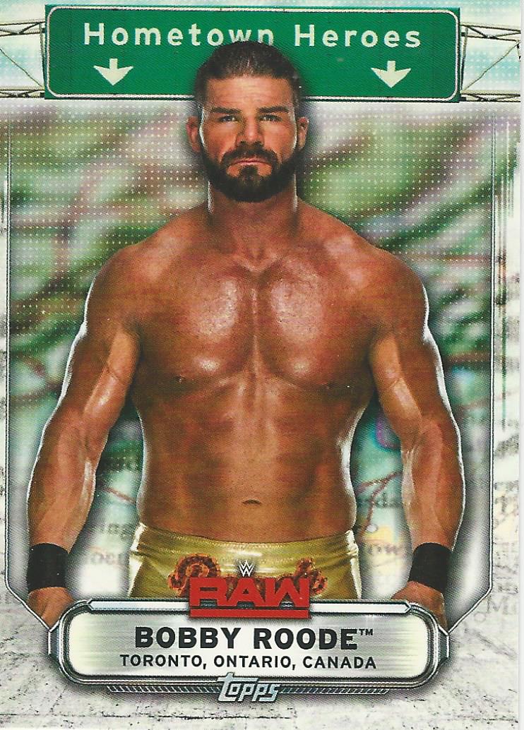 WWE Topps Raw 2019 Bobby Roode HH-8 trading card PW Catalog