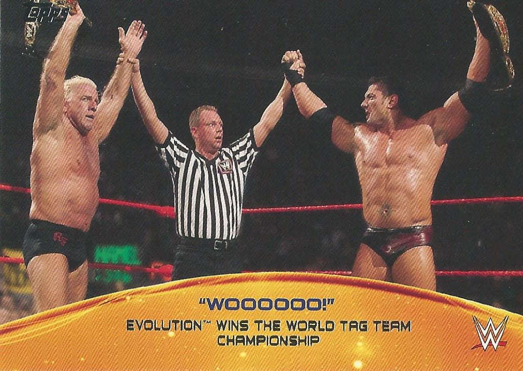 WWE Topps 2015 Ric Flair 5 of 10
