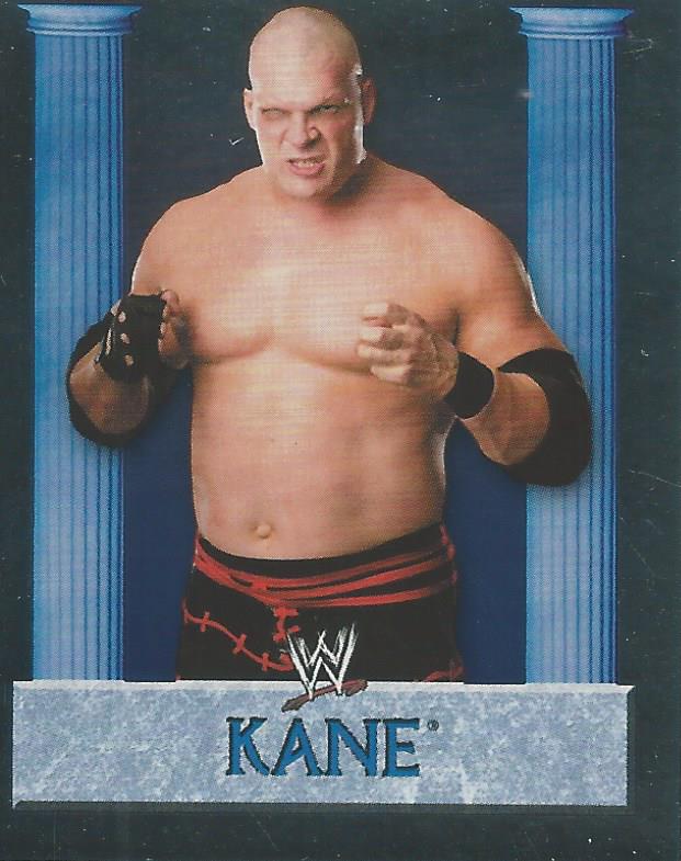 WWE Merlin Heros 2008 Stickers Kane Foil #125