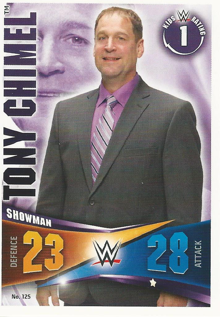 WWE Topps Slam Attax Rivals 2014 Tony Chimel #125