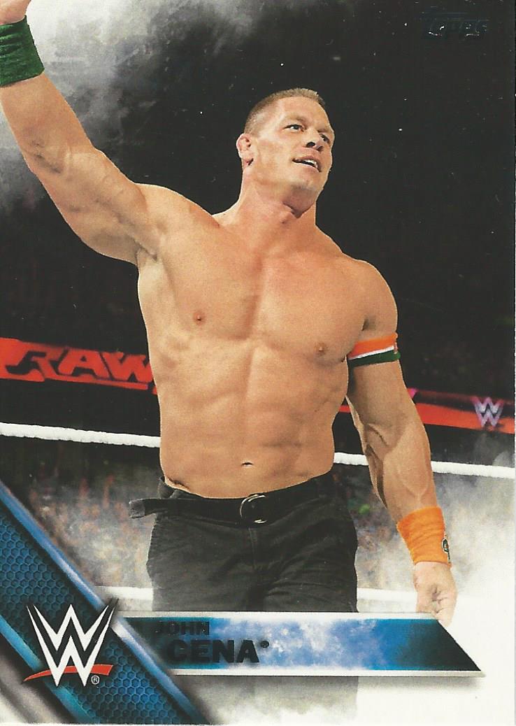 WWE Topps Then Now Forever 2016 John Cena #125