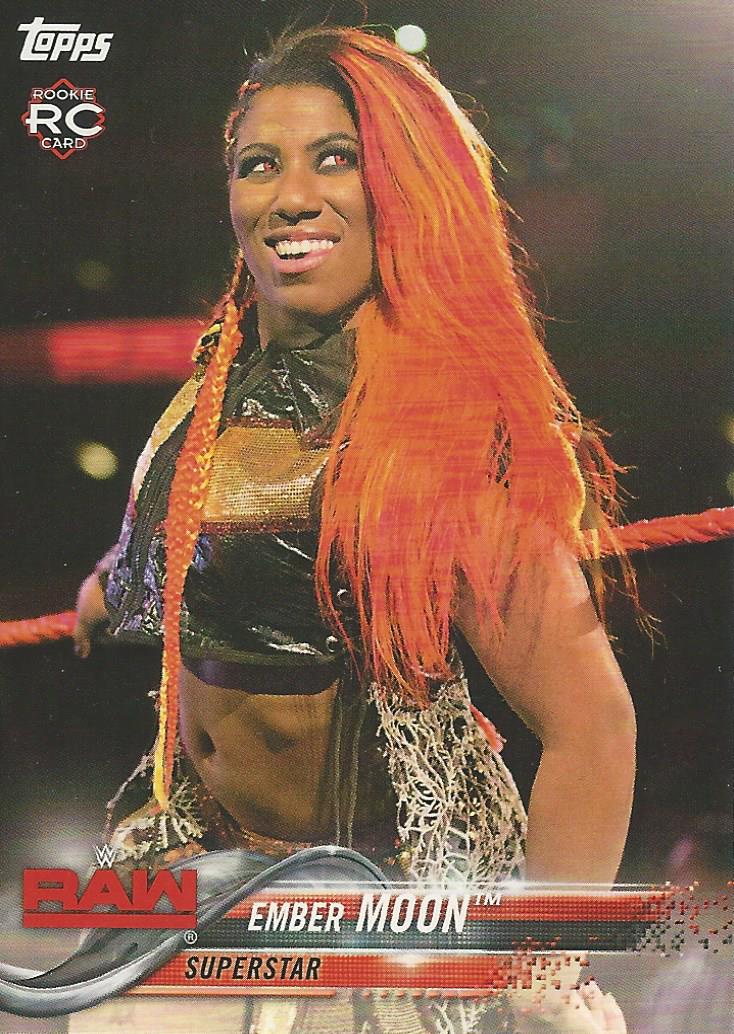 WWE Topps Then Now Forever 2018 Ember Moon #127