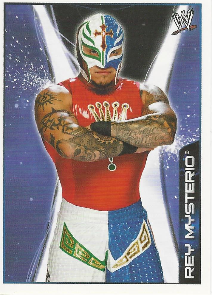 WWE Topps A-Z Sticker Collection 2014 Rey Mysterio #127
