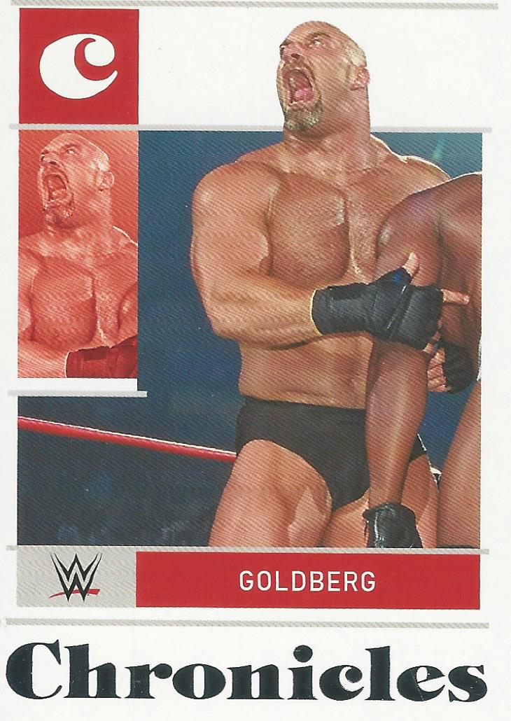 WWE Panini Chronicles 2022 Goldberg #73
