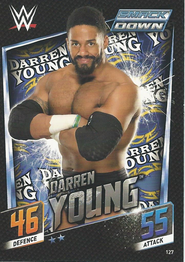 WWE Topps Slam Attax 2015 Then Now Forever Darren Young #127