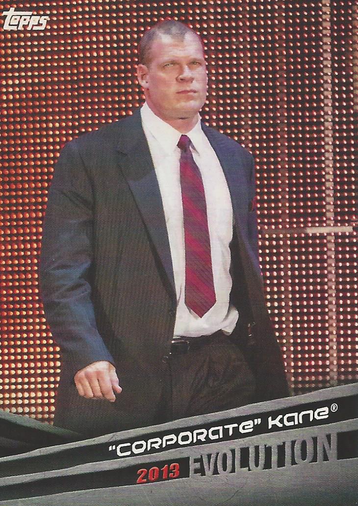 WWE Topps 2018 Kane E28 trading card PW Catalog