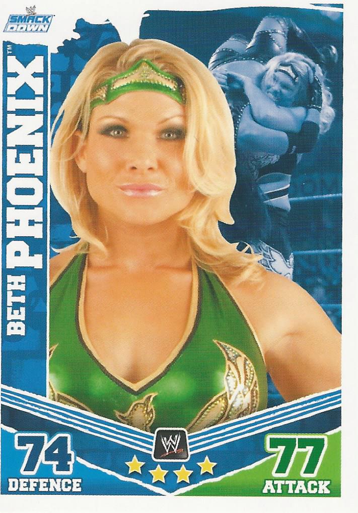WWE Topps Slam Attax Mayhem 2010 Beth Phoenix #128