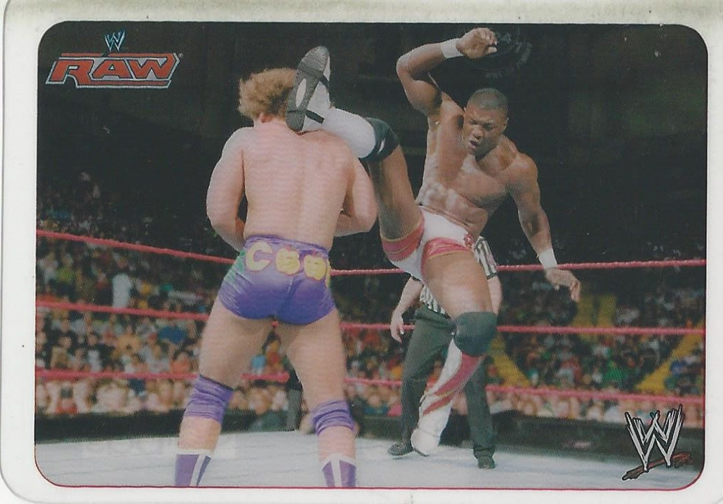 WWE Edibas Lamincards 2006 Shelton Benjamin #128