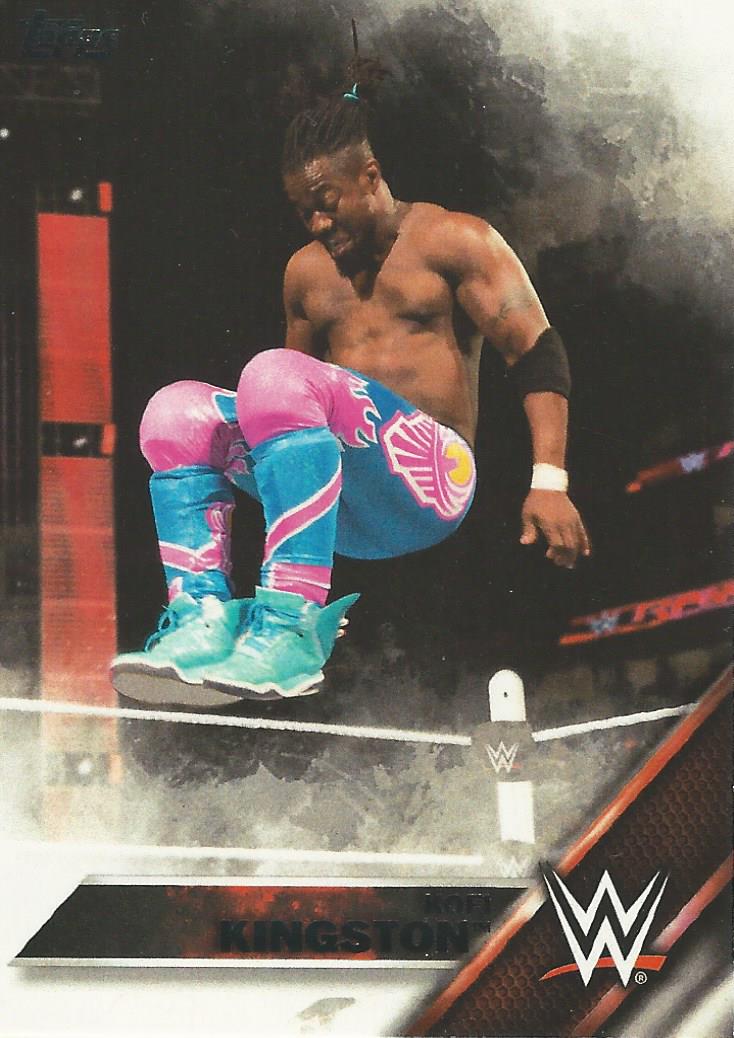 WWE Topps Then Now Forever 2016 Kofi Kingston #129
