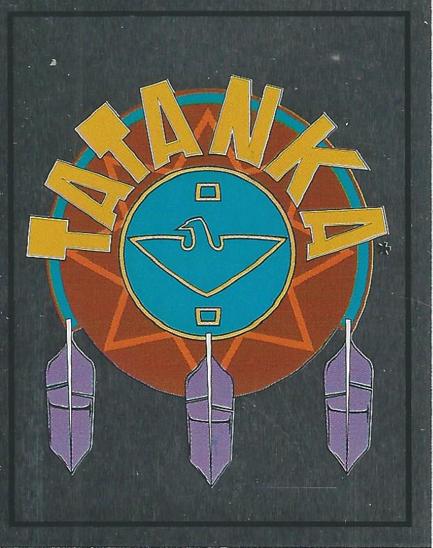 WWF Merlin Sticker 1994 Tatanka #129