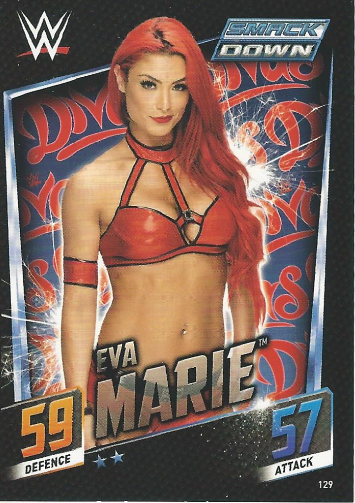 WWE Topps Slam Attax 2015 Then Now Forever Eva Marie #129