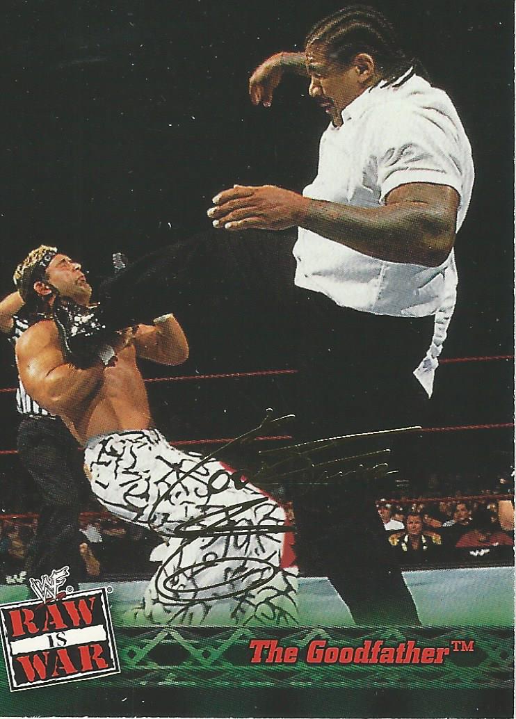 WWF Fleer Raw 2001 Goodfather #12