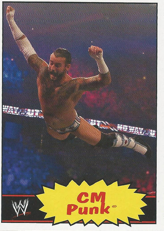 WWE Topps Heritage 2012 CM Punk #12