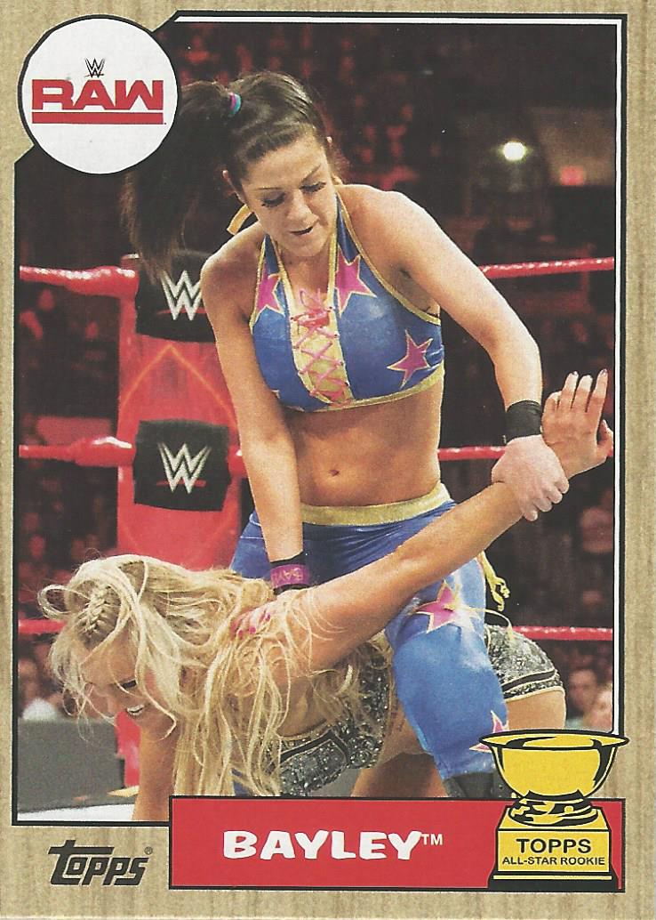 WWE Topps Heritage 2017 Bayley #12