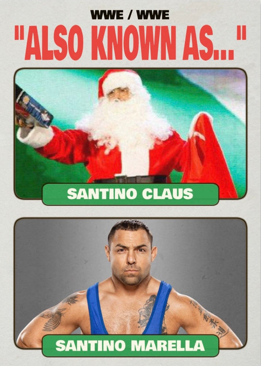 Santino Claus / Santino Marella