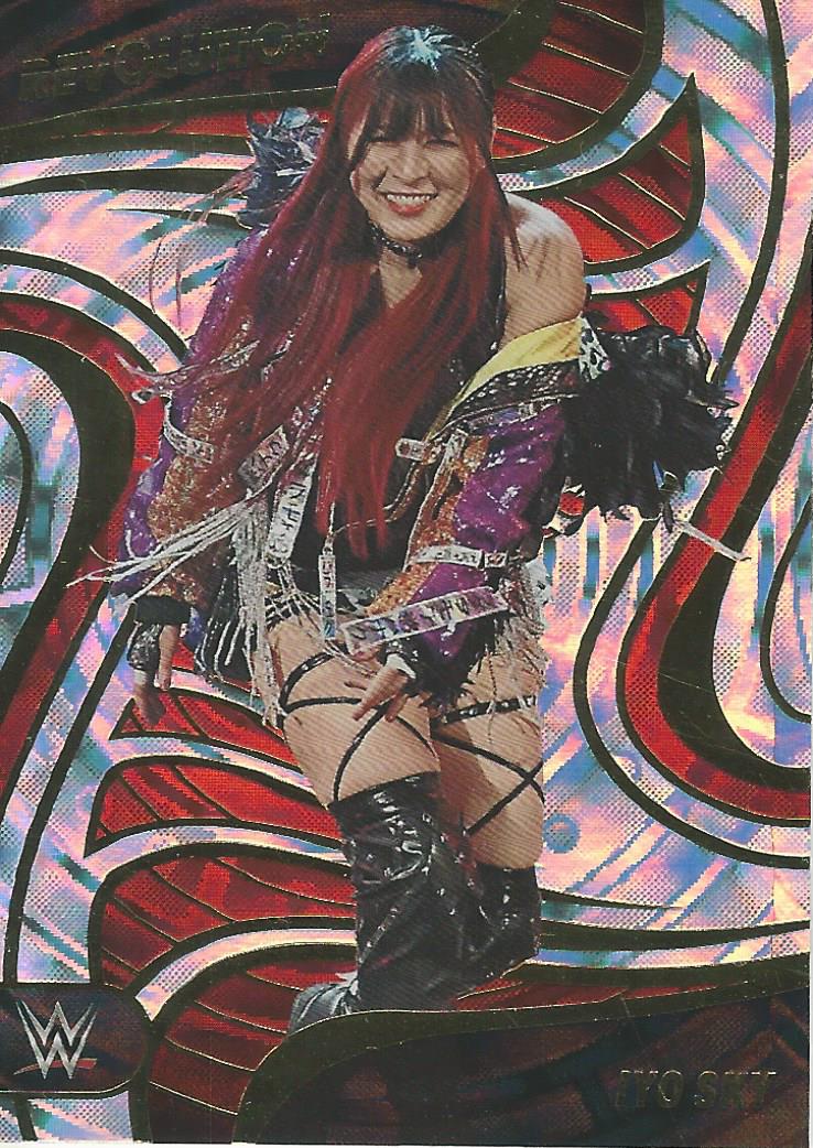 WWE Panini Revolution 2023 Iyo Sky FRACTAL #25