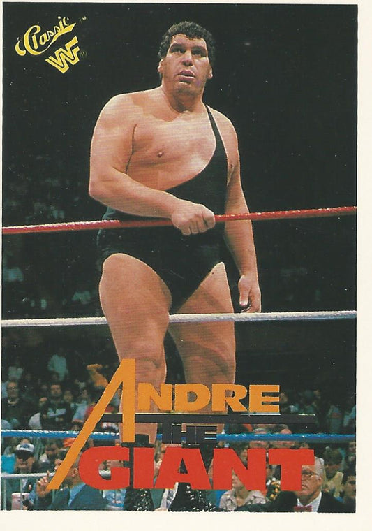 WWF Classic Trading Cards 1990 Andre the Giant #130