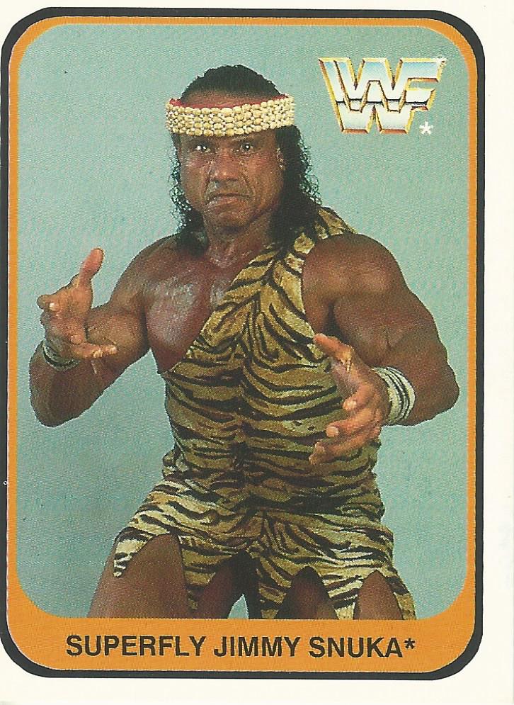WWF Merlin 1991 Jimmy Snuka #131