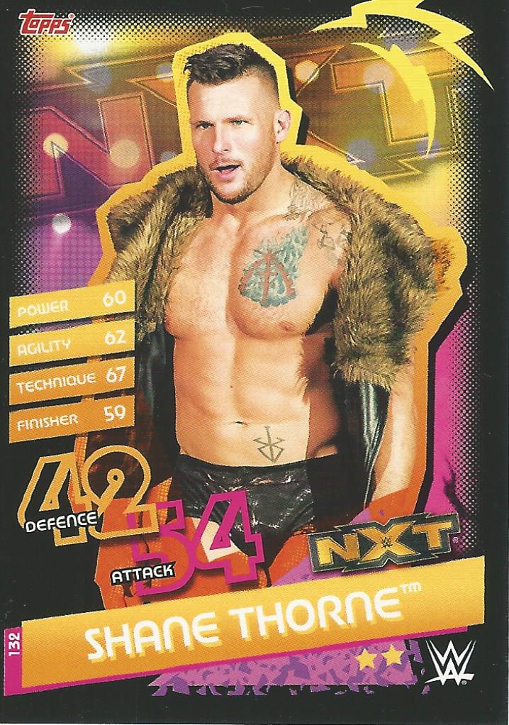 WWE Topps Slam Attax Reloaded 2020 Shane Thorne #132 NXT