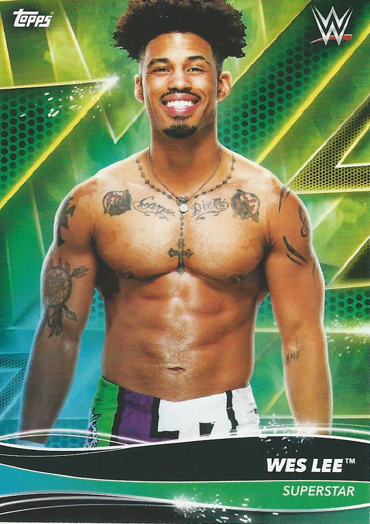 Topps WWE Superstars 2021 Wes Lee #132