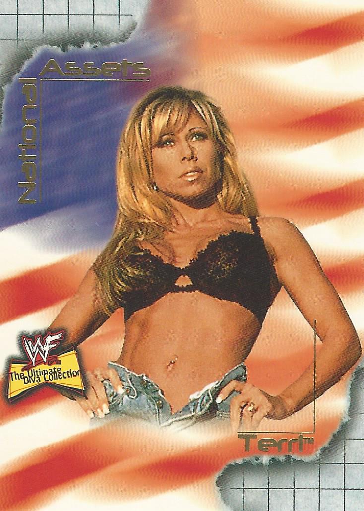 WWF Fleer Ultimate Diva Collection 2001 Terri Runnels NA 6 of 15 trading card PW Catalog