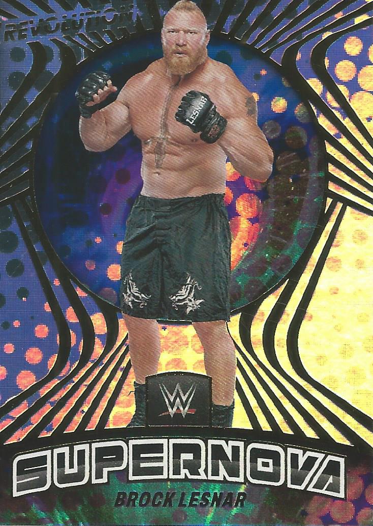 WWE Panini Revolution 2022 Brock Lesnar SUPERNOVA #19