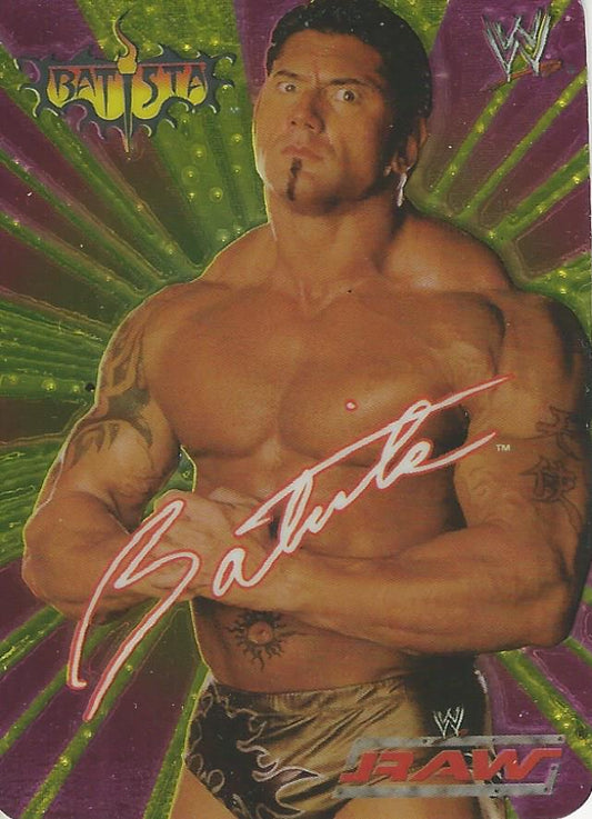 WWE Smackdown 2004 Tesla Batista Foil #1