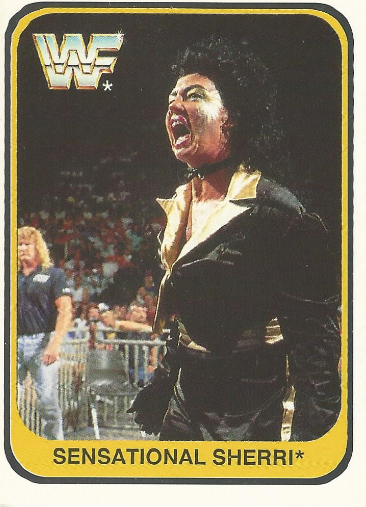 WWF Merlin 1991 Sherri #133