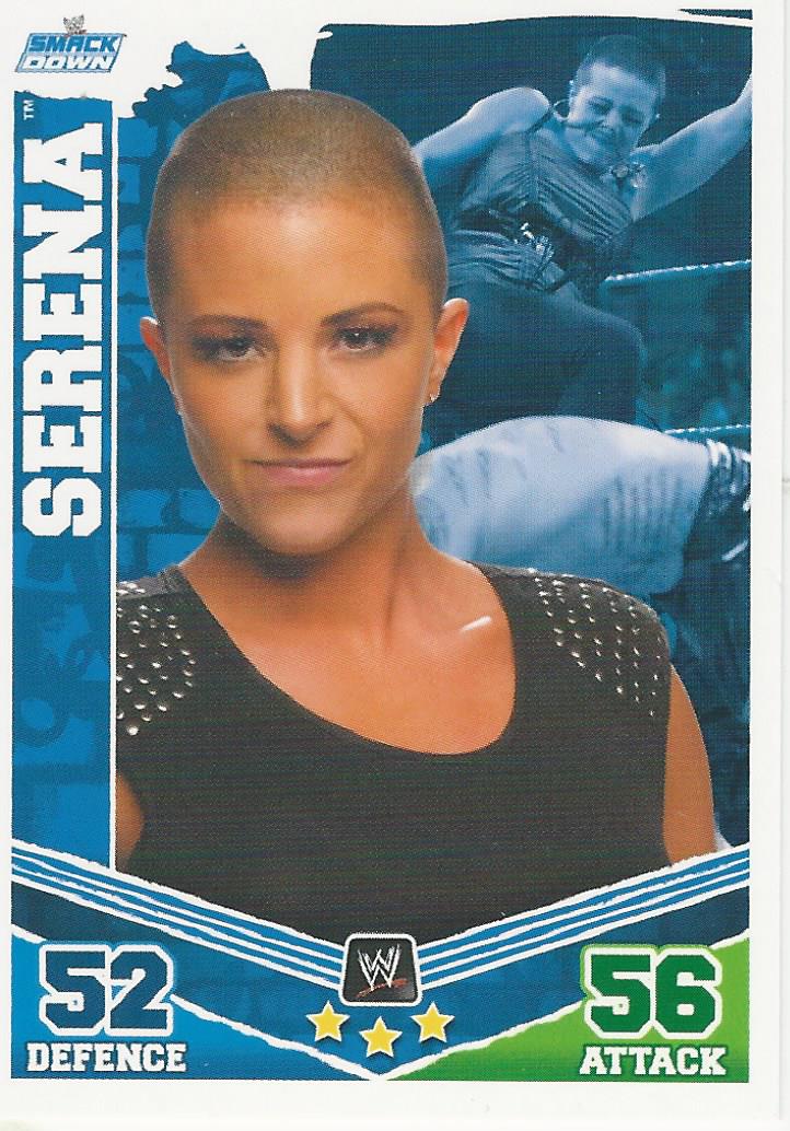 WWE Topps Slam Attax Mayhem 2010 Serena #133