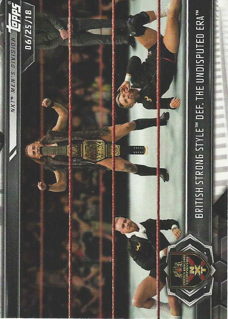 WWE Topps NXT 2019 Pete Dunne Tyler Bate and Trent Seven #34