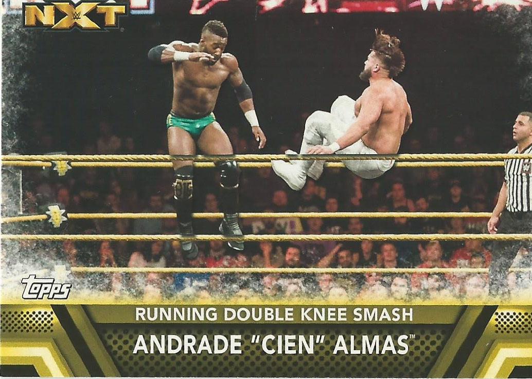 WWE Topps Then Now Forever 2017 Andrade #F35