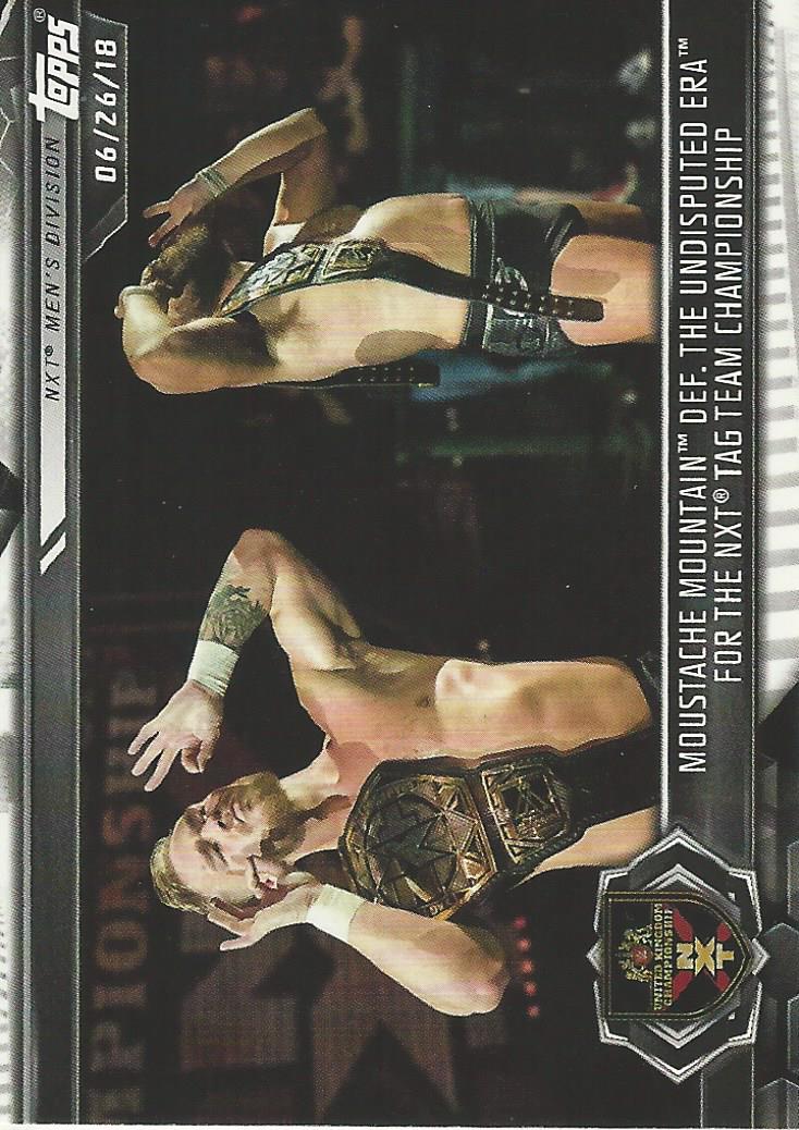 WWE Topps NXT 2019 Tyler Bate and Trent Seven #36