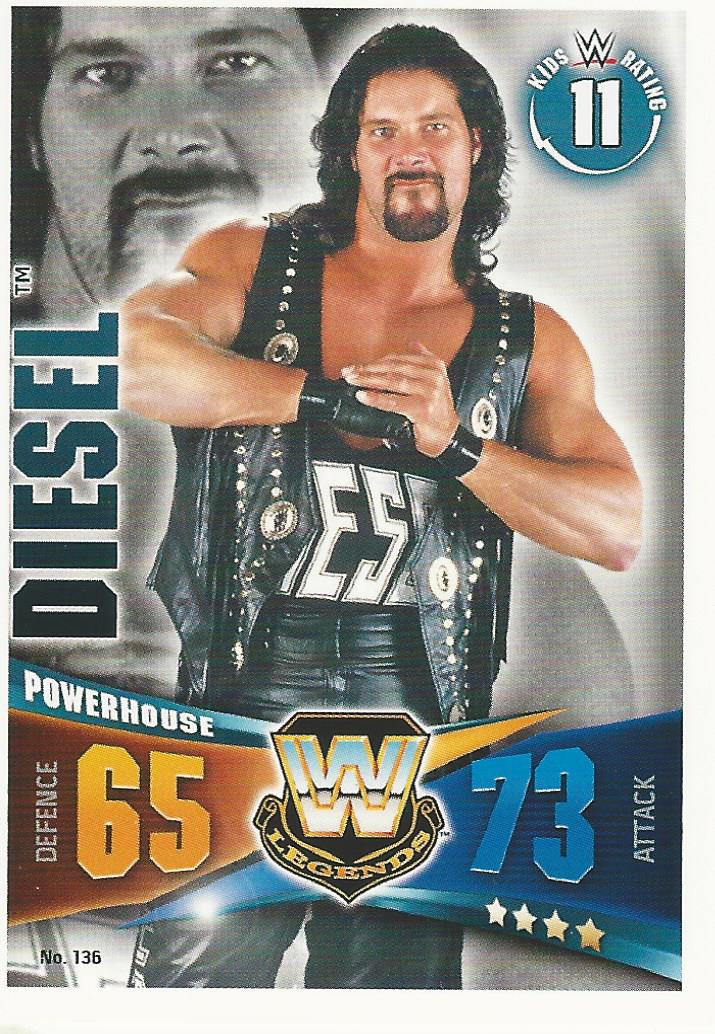 WWE Topps Slam Attax Rivals 2014 Diesel #136