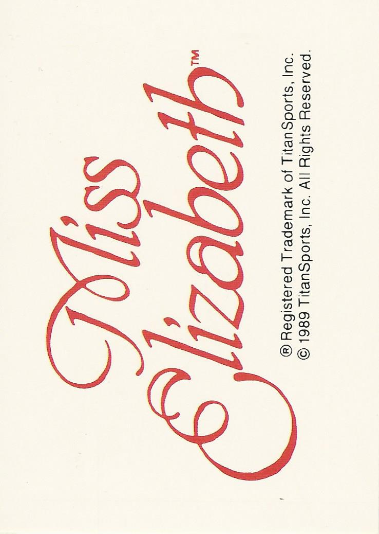 WWF Classic Trading Cards 1990 Miss Elizabeth No.136 trading card PW Catalog