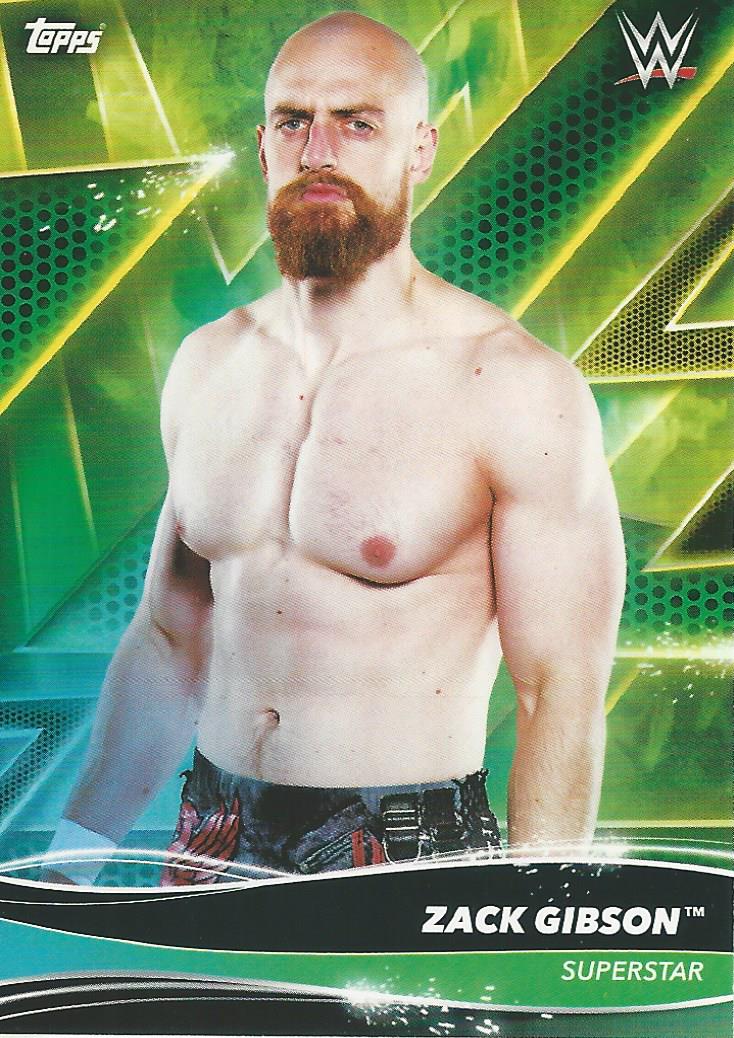 Topps WWE Superstars 2021 Zack Gibson #136