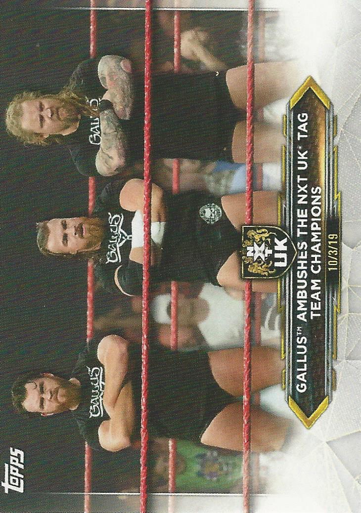 WWE Topps NXT 2020 Gallus #37