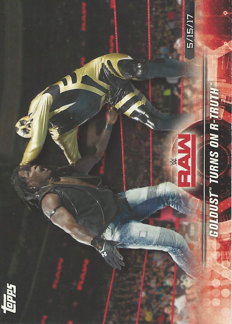 WWE Topps Road to Wrestlemania 2018 Goldust #37