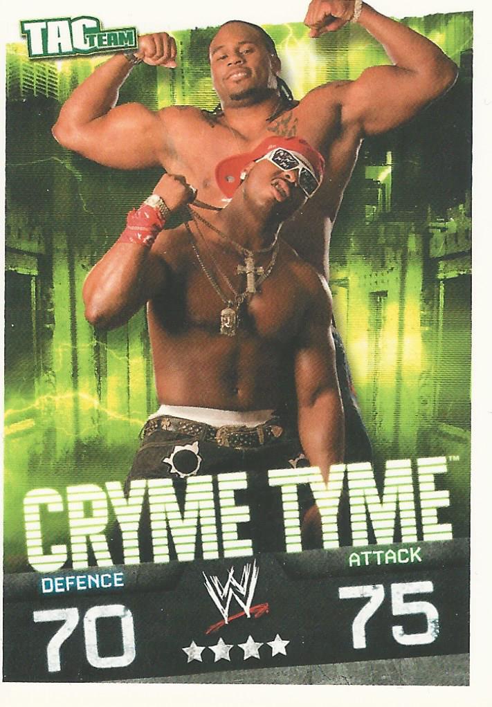 WWE Topps Slam Attax Evolution 2010 Cryme Tyme #137