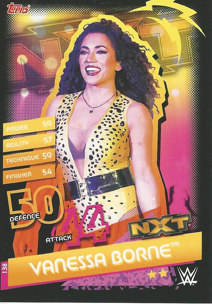 WWE Topps Slam Attax Reloaded 2020 Vanessa Borne #138 NXT