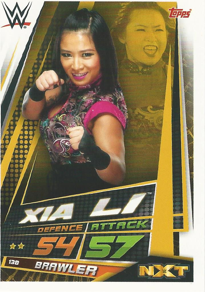 WWE Topps Slam Attax Universe 2019 Xia Li #138