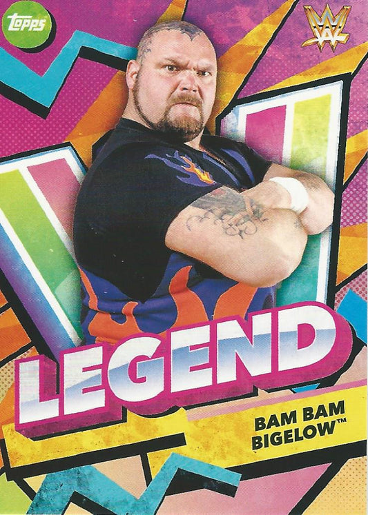 Topps WWE Superstars 2021 Bam Bam Bigelow #139